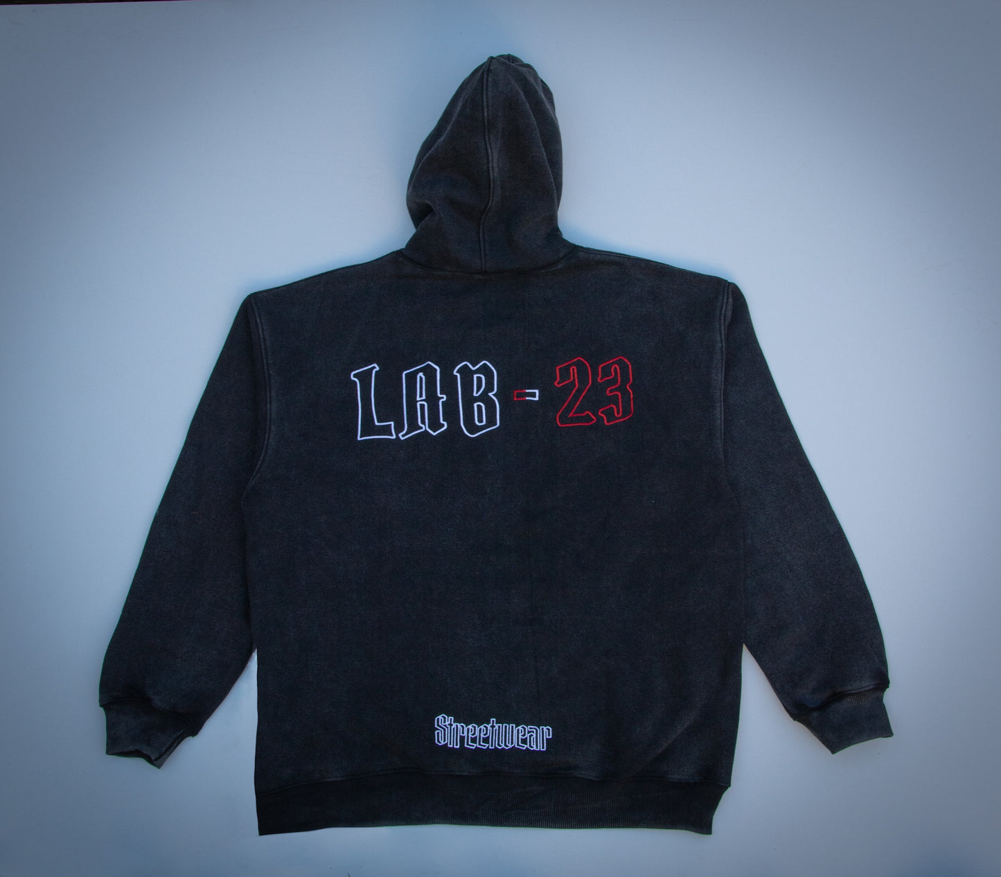 LAB-23 stone washed Hoodie